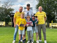 Gewinner des Fussball-Dart